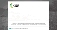 Desktop Screenshot of coastal-sage.com
